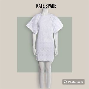 Kate Spade Eyelet Shift dress XS